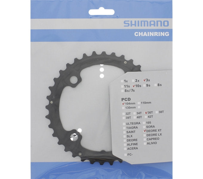 SHIMANO TOP TOP DEORE LX 10V FC-T761 Y1MP98020 ZW. 36t