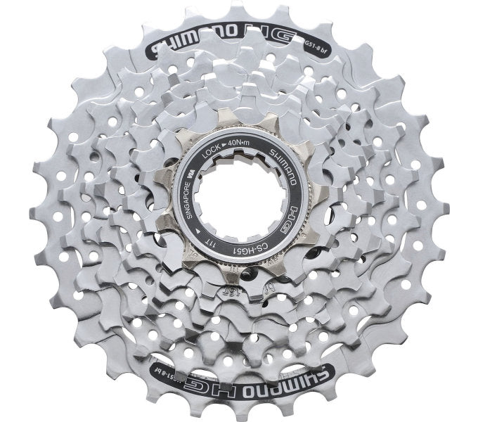 Shimano Cassette 8 Speed ​​Alivio HG51 11-30T (10 stycken i verkstadsförpackningar)