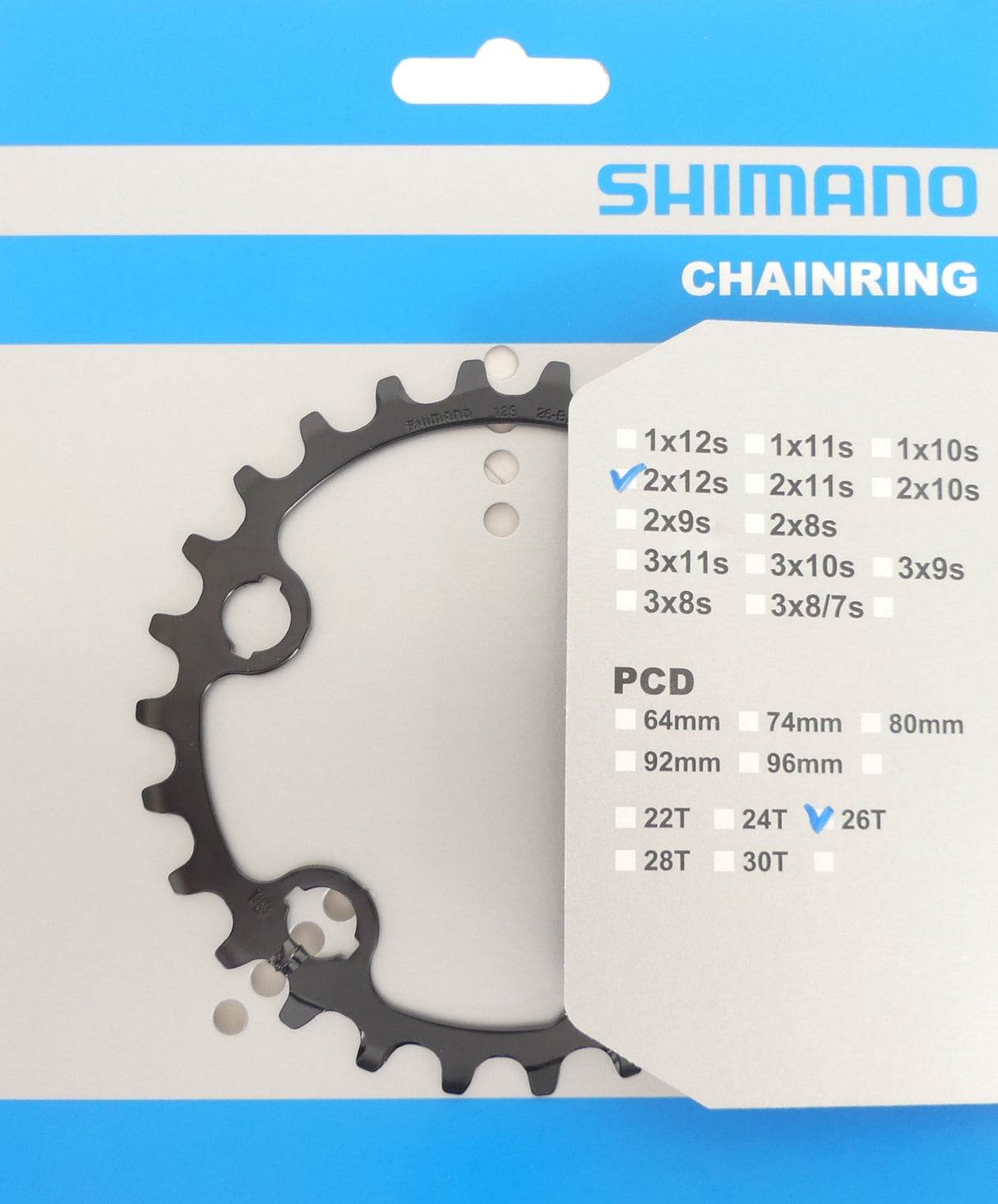 Shimano - Chain Top 26T SLX FC -M7100 FC -M7120 - 12 VITESSE