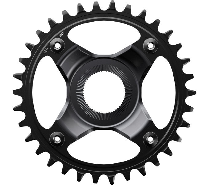 Shimano - kräizt Top 34t Schrëtt SM -Cre80 - 12 Geschwindegkeet mat 565 mm Kette Linn