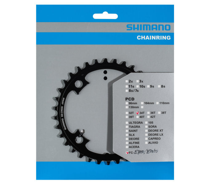 Shimano Chain Top Steps 34T E8000 SM-Cre80 SM-Cre80-B