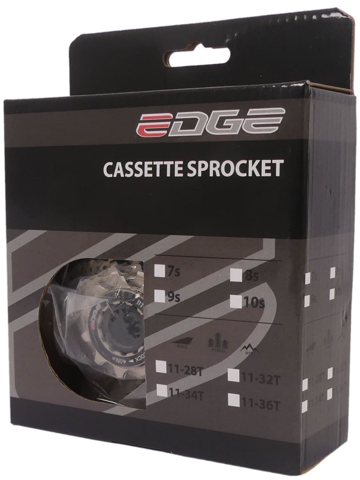 Edge Casette 11 Speed ​​CS-R9011 11-28T srebro