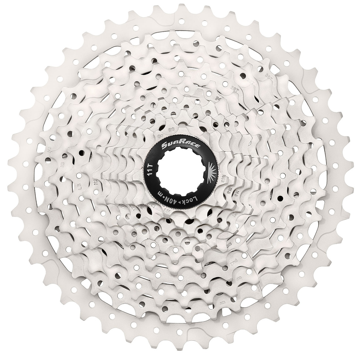 Sunrace Cassette 10 speed CS-MS3 11-46T zilver