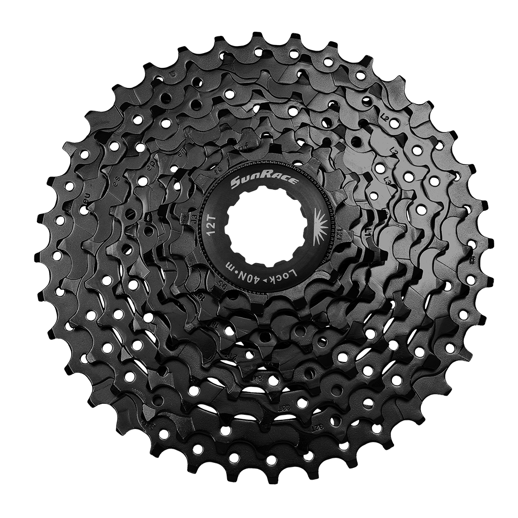 Cassette sunrace 9 vitesses CSM98 11-36T noir