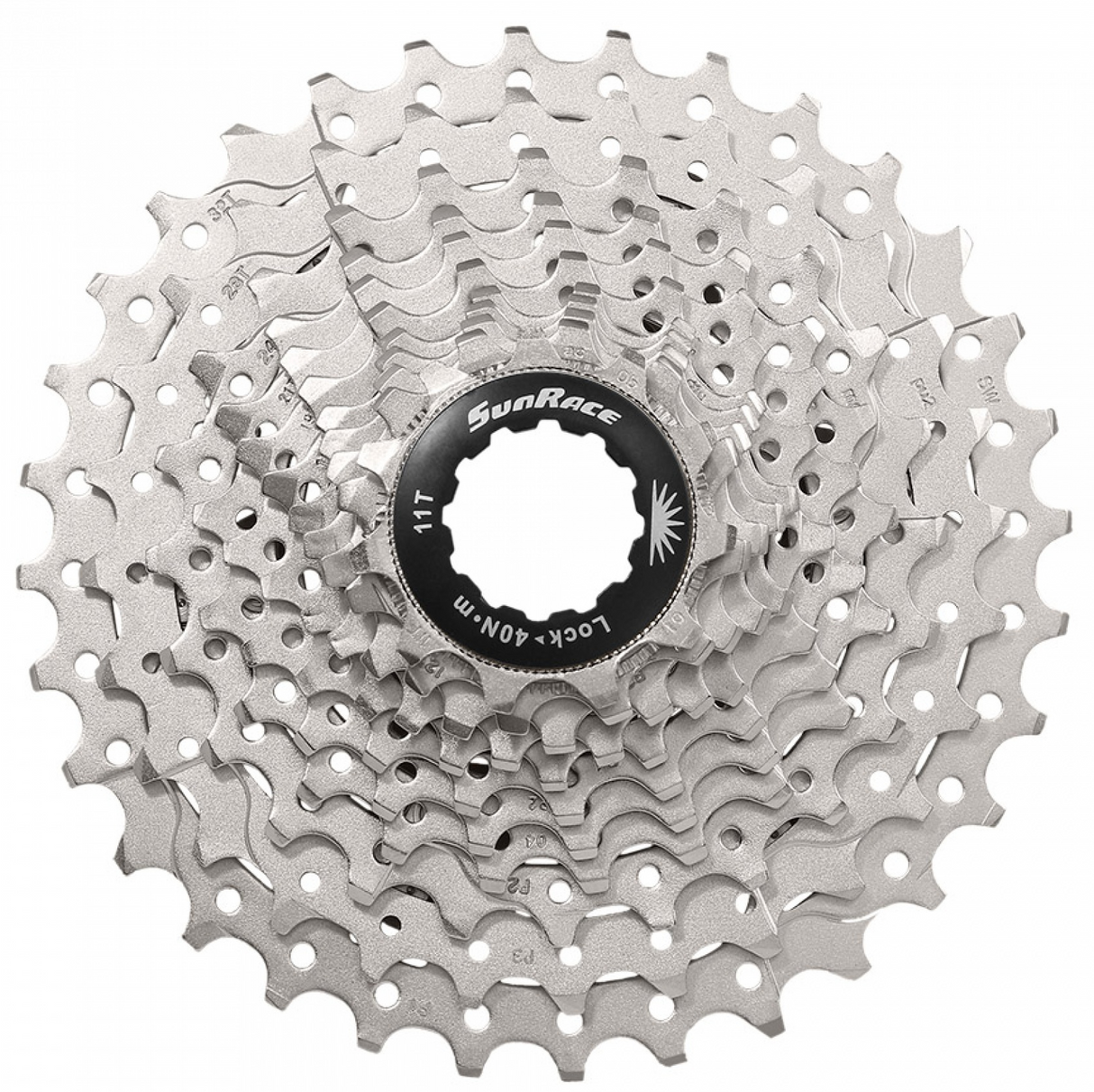 Cassette Sunrace 11 vitesses 11-32T. Silver CSRS3