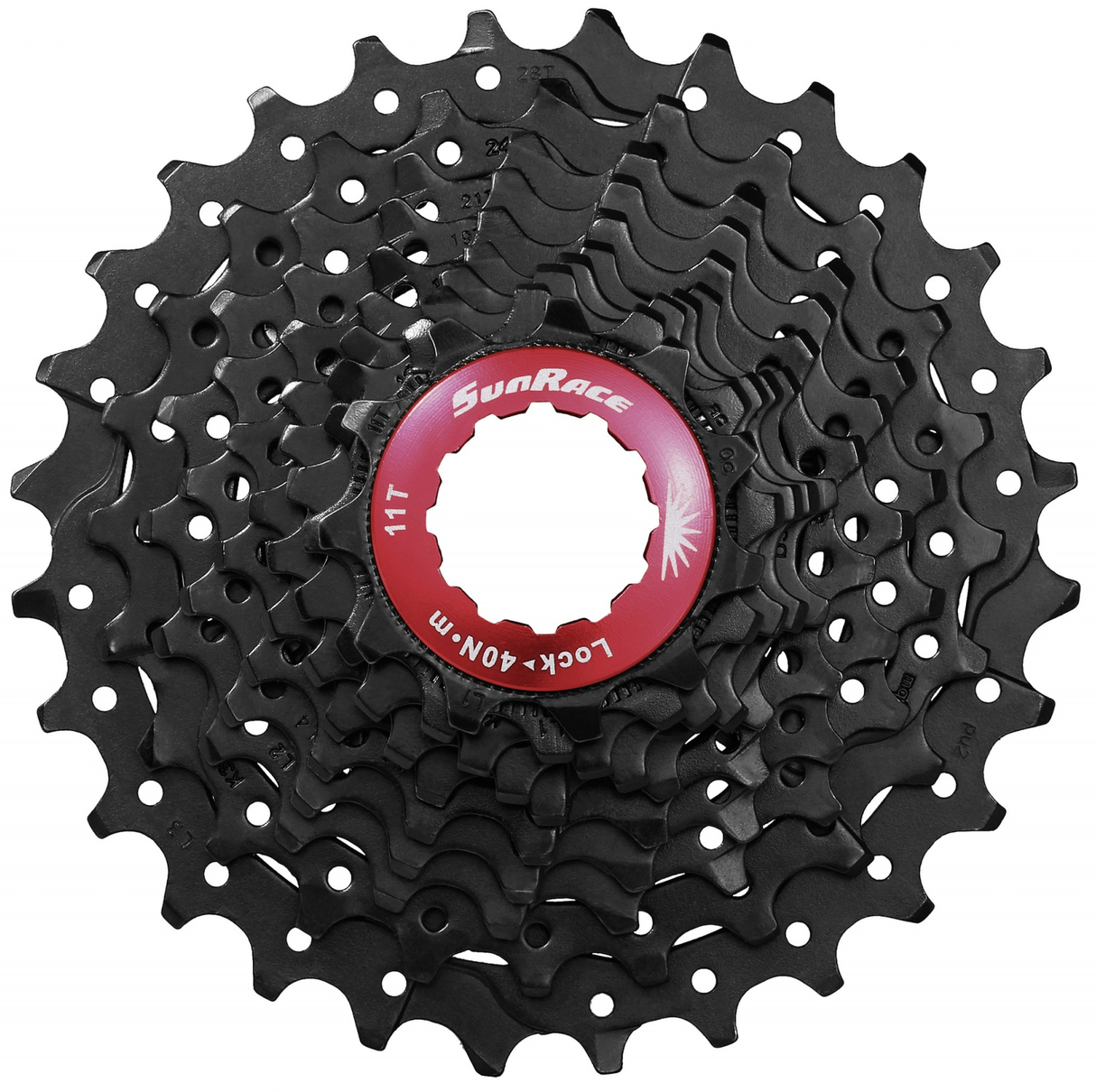 Sunrace Cassette 10 Speed ​​CSRX0 11-25T svart