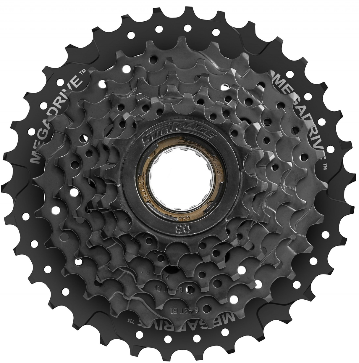 Sunrace Freewheel 7 Speed ​​MFM300 14-34T Black