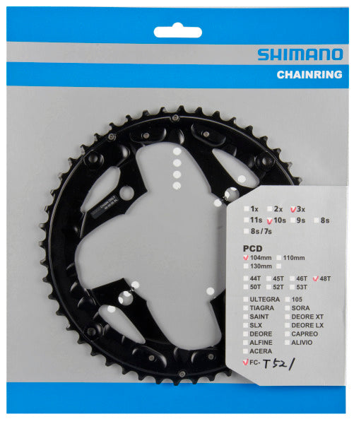 Łańcuch Shimano Top 48T FC-T521 Non Series Black Black