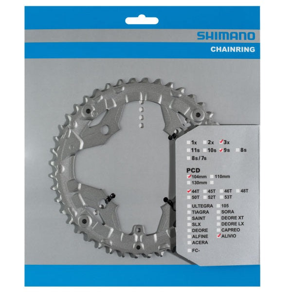 Shimano-Kette Top 44T Alivio FC-T4060 Silber (für 44-32-22t)