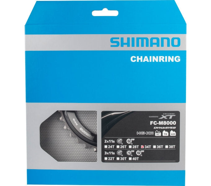 SHIMANO TOP TOP DEORE XT 11V 34T Y1RL98070 M8000