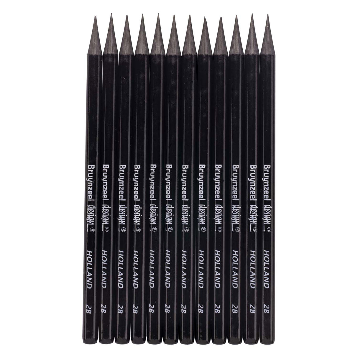 Bruynzeel design graphite marker 2b - 12 pcs.
