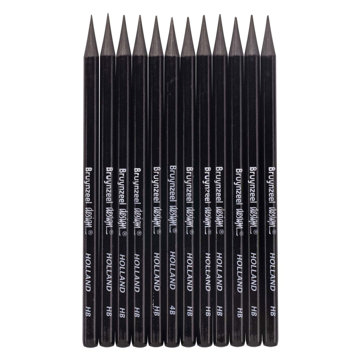 Bruynzeel design graphite hb graphite marker - 12 pcs.