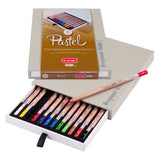 Pastell-Bleistiftbox im Bruynzeel-Design, 12 Farben