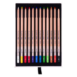 Pastell-Bleistiftbox im Bruynzeel-Design, 12 Farben