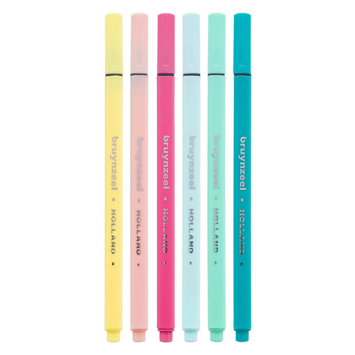 Set di fineliner Bruynzeel light 6 colori