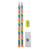 Bruynzeel graphite pencil set neon