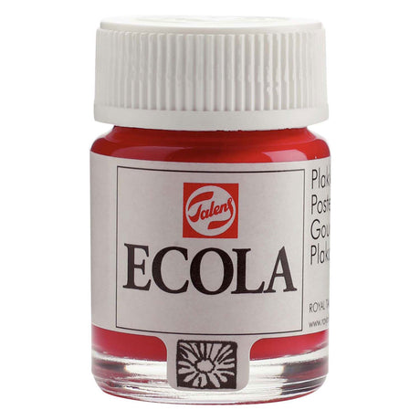 Bruynzeel Ecola Gouachefarbe, Flasche 16 ml, Karminrot 318