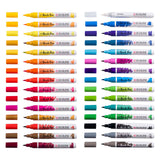 Bruynzeel ecoline brush pen set primary, 30 colours