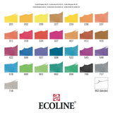 Bruynzeel ecoline brush pen set primary, 30 colours