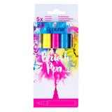 Bruynzeel Ecoline Pinselstift-Set Primär, 5 Farben