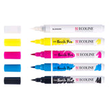 Bruynzeel Ecoline Pinselstift-Set Primär, 5 Farben