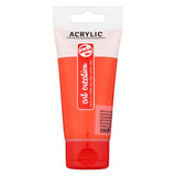 Talens art creation acrylic paint tube 75ml naphthol red light