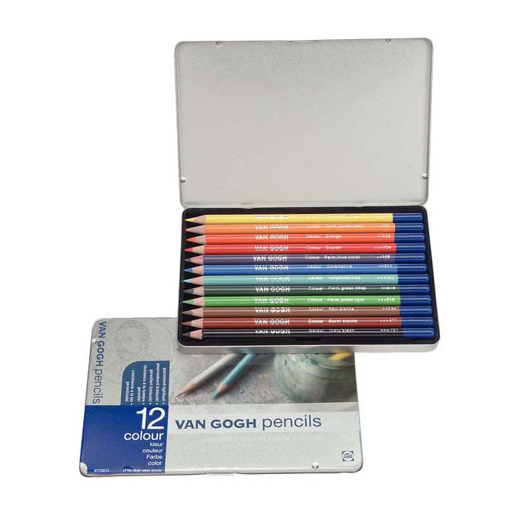 Bruynzeel van gogh colored pencils starter set with 12 colors