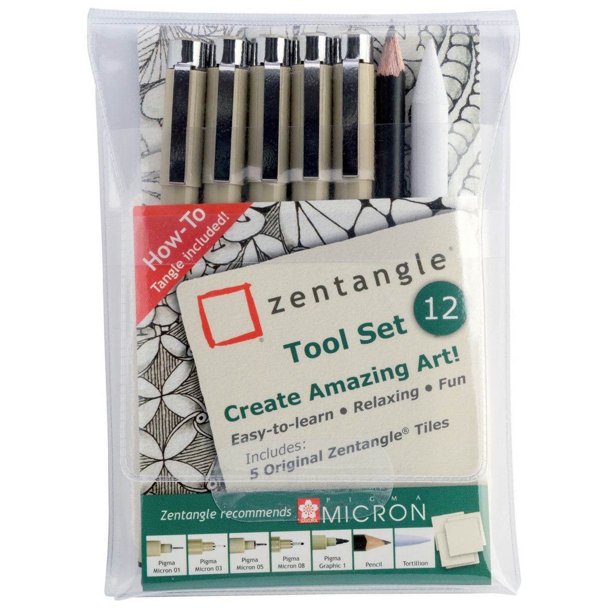 Sakura Zentangle Toolsset, 12DLG.