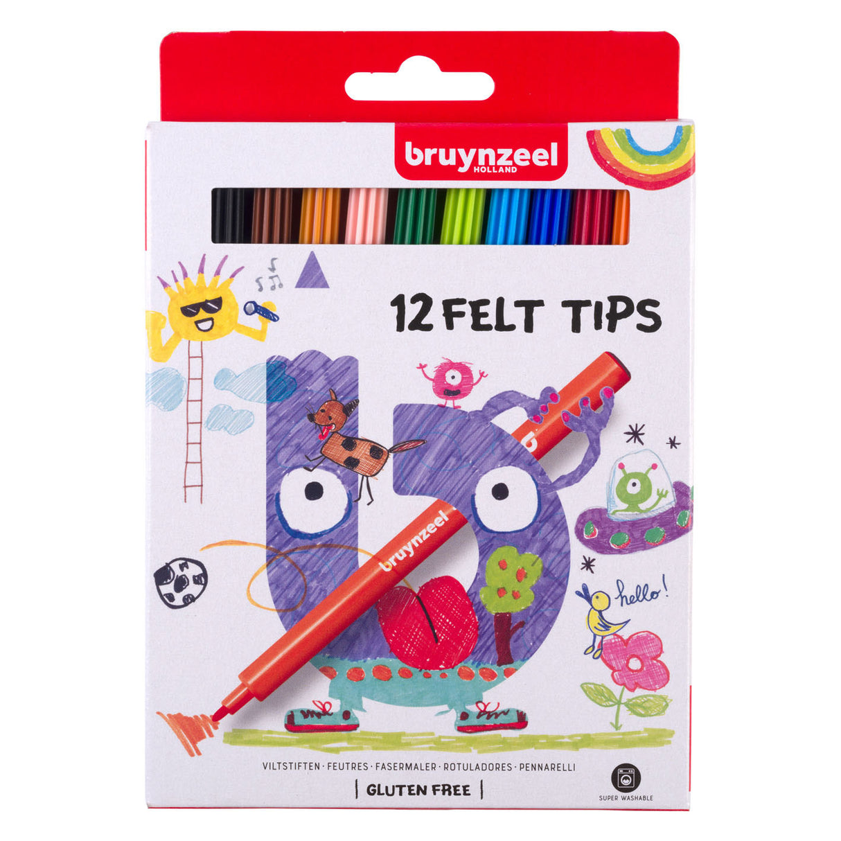 Bruynzeel Kids Fenstifts, 12..