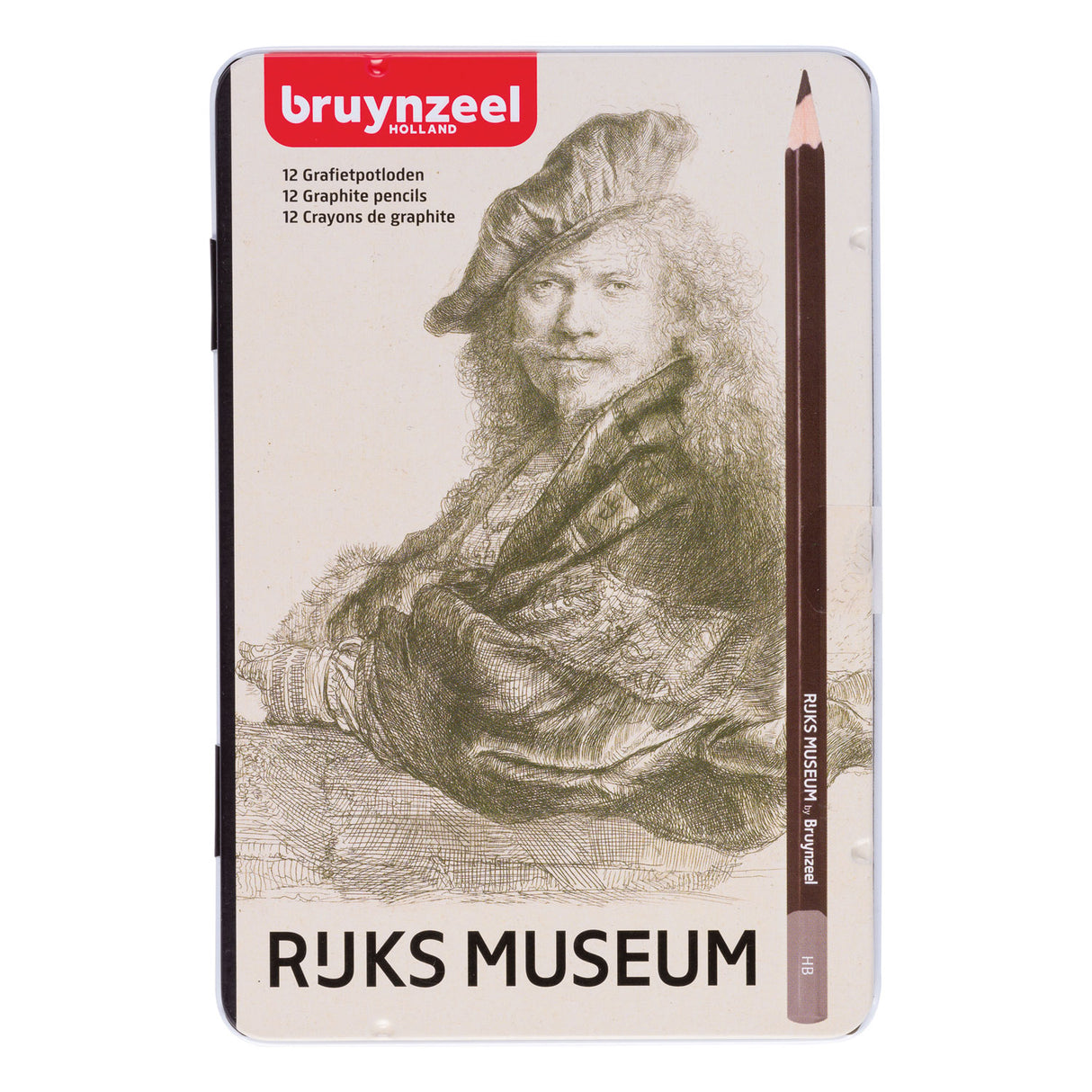 Bruynzeel Rijksmuseum Graphiet Crayons, 12e.