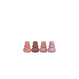 Ideas 4 seasons pebble vase h9.5xø7cm pink 4ass colours