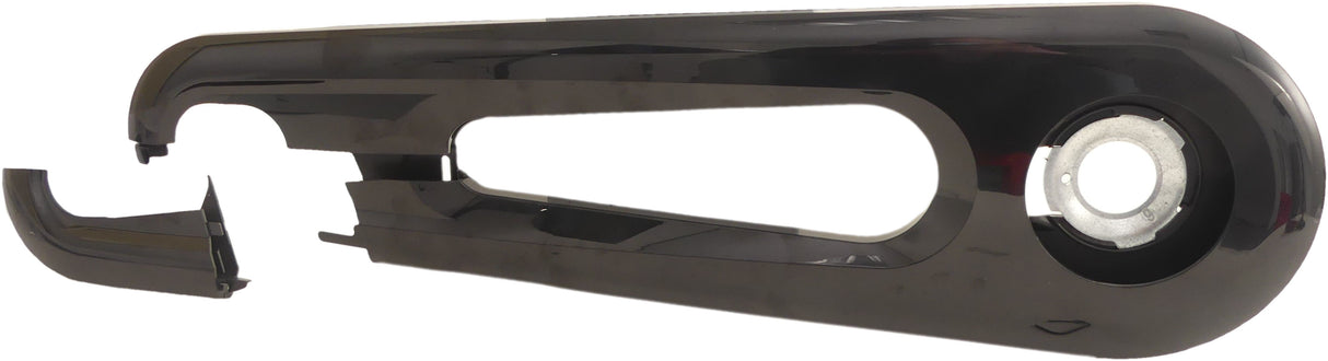 Gazelle chain guard linea 2 long - glossy black
