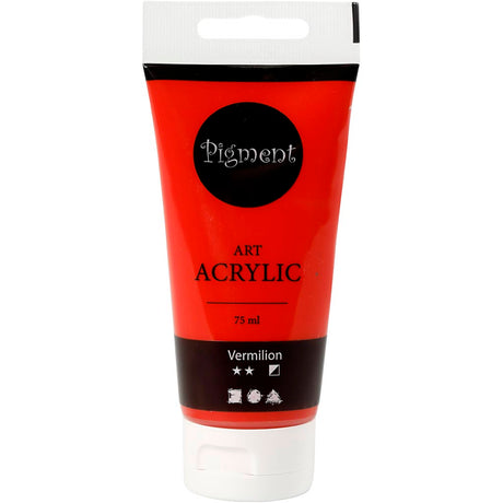 Creativ company https: www.cchobby.nl acrylic-paint-semi-gloss-semi-opaque-primary-red-75-ml-1-bottle