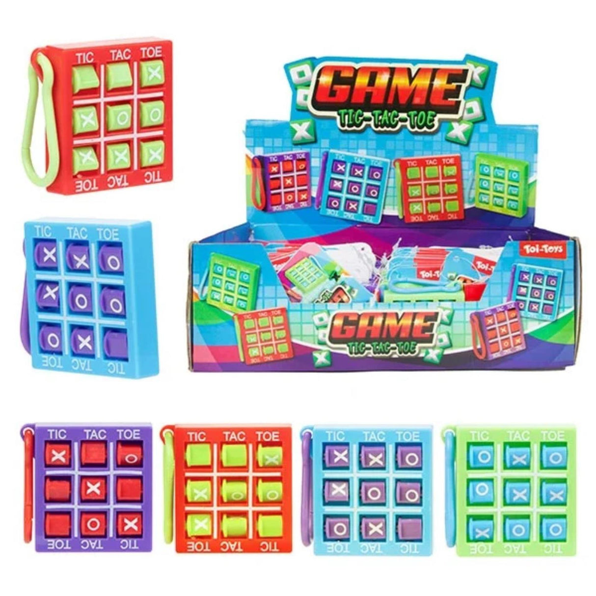 Toi-toys toi toys keychain tic-tac-toe