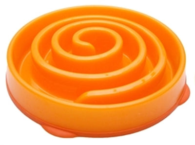 IMP SLO-BOWL FEEDER MINI Spiral Spiral Orange