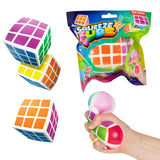 Toi-toys fun squeeze cube magical puzzle 6cm