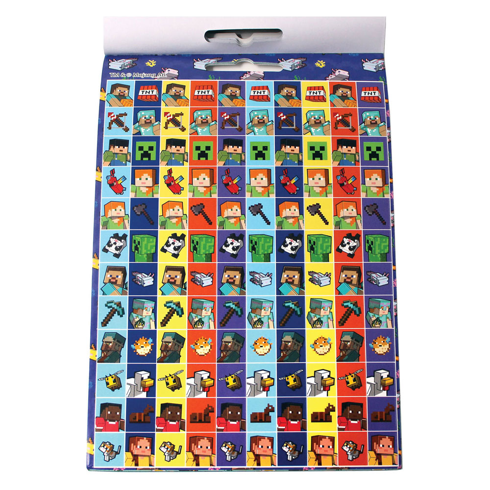 Minecraft stickerboekje - 600 stickers