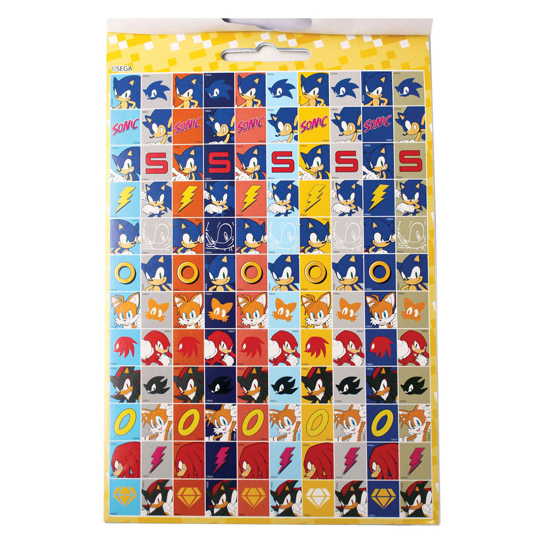 Sonic sticker book - 600 stickers