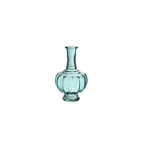 Ideas 4 seasons trevi vaas glas ã˜9xh15cm licht blauw