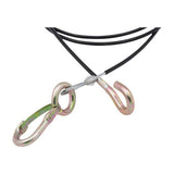 Breakaway cable + hook 1500 mm.