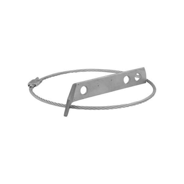 Breakaway cable auxiliary coupling strip