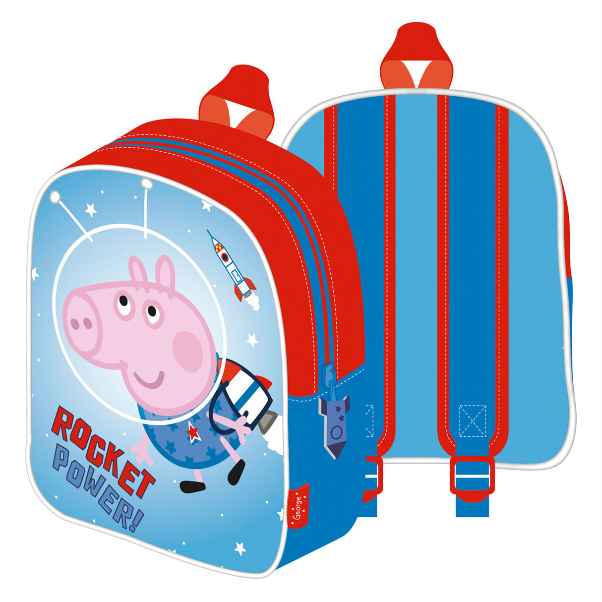 Peppa Pig Rucksack George Raumfahrt