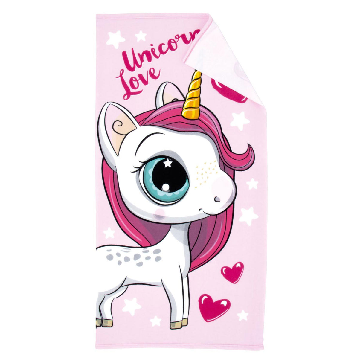 Unico Badhanddoek Unicorn Love, 70x140