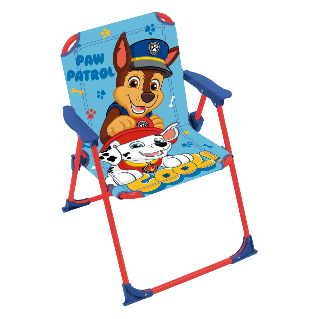 Paw patrol barnfällbar stol - blå
