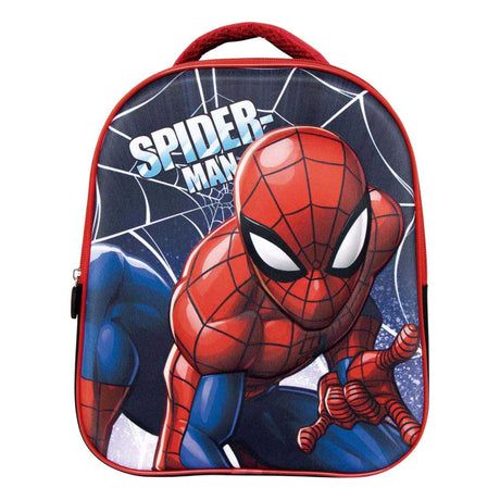 3d backpack spiderman