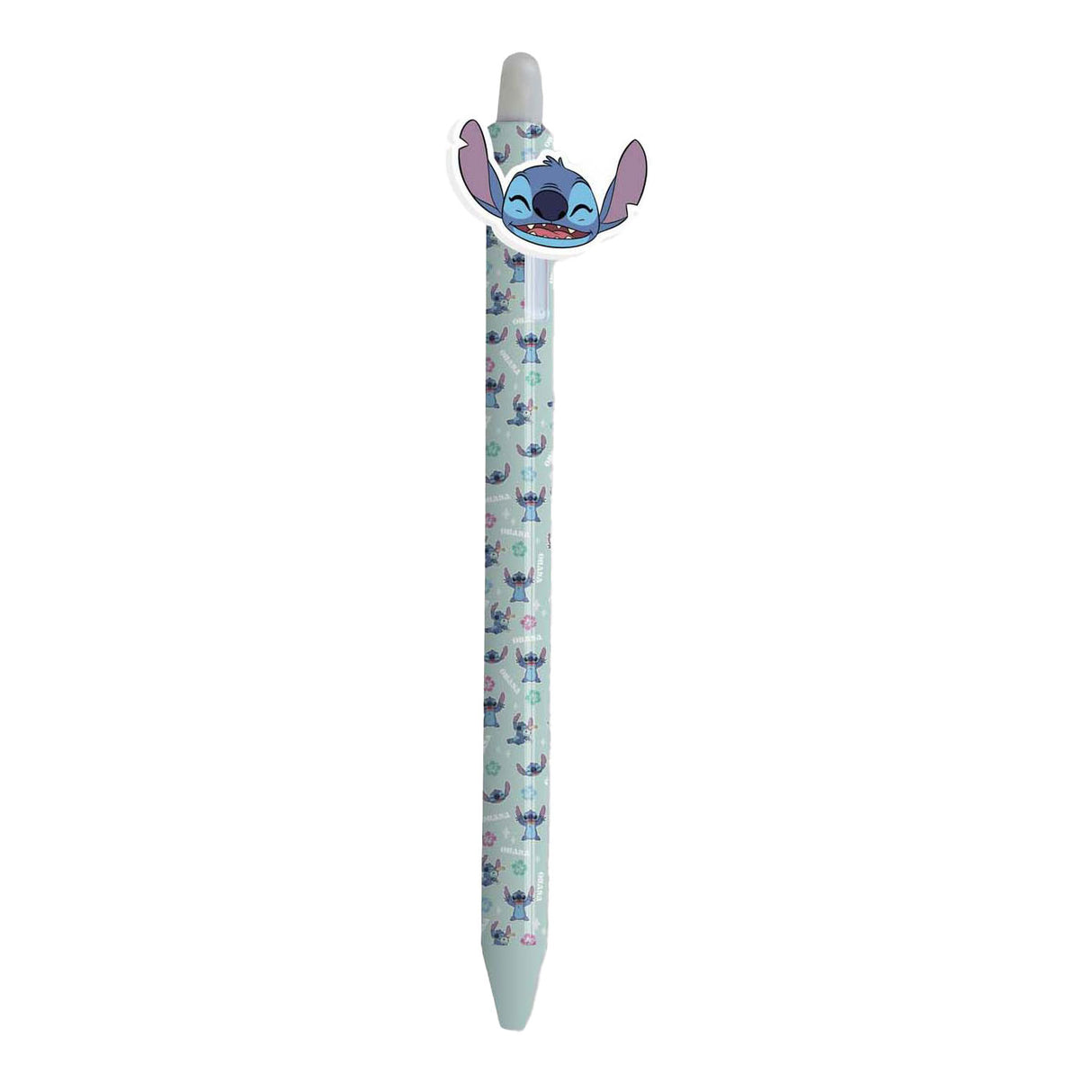Disney erasable gel pen with topper stitch - green
