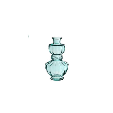 Ideas 4 seasons bellagio vaas glas ã˜8,5xh15cm licht blauw