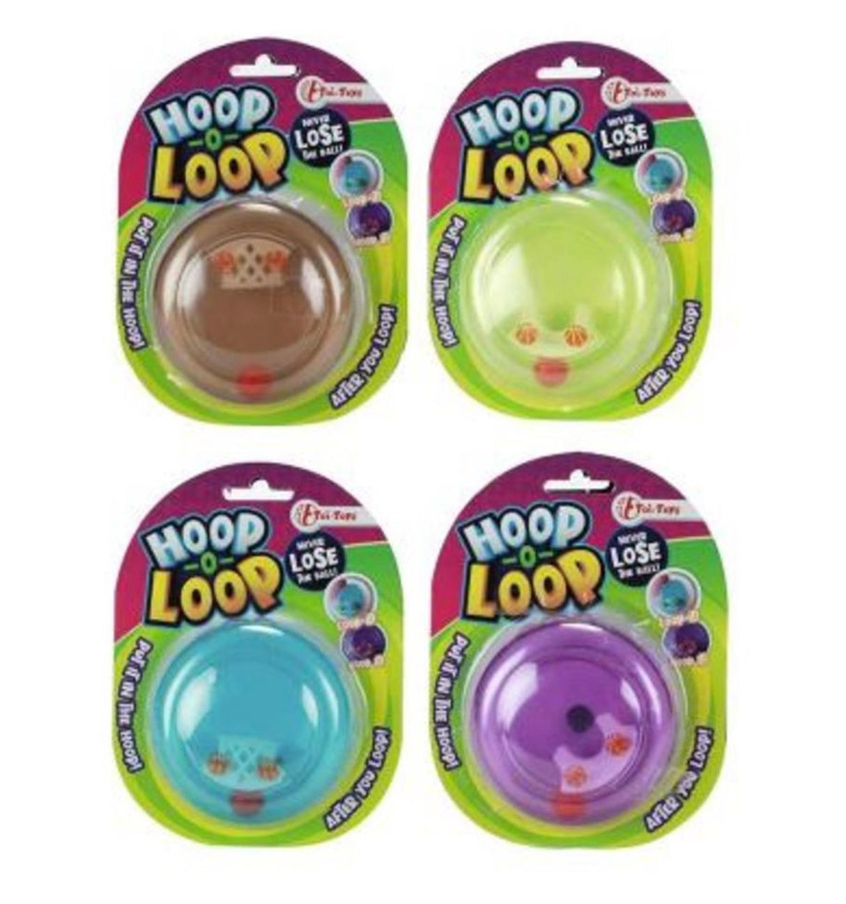 Toi-toys toi-leksaker fidget marmorbana 'hoop o loop'