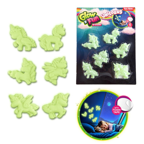 Toi-toys 3d stickers glow in the dark 5ass