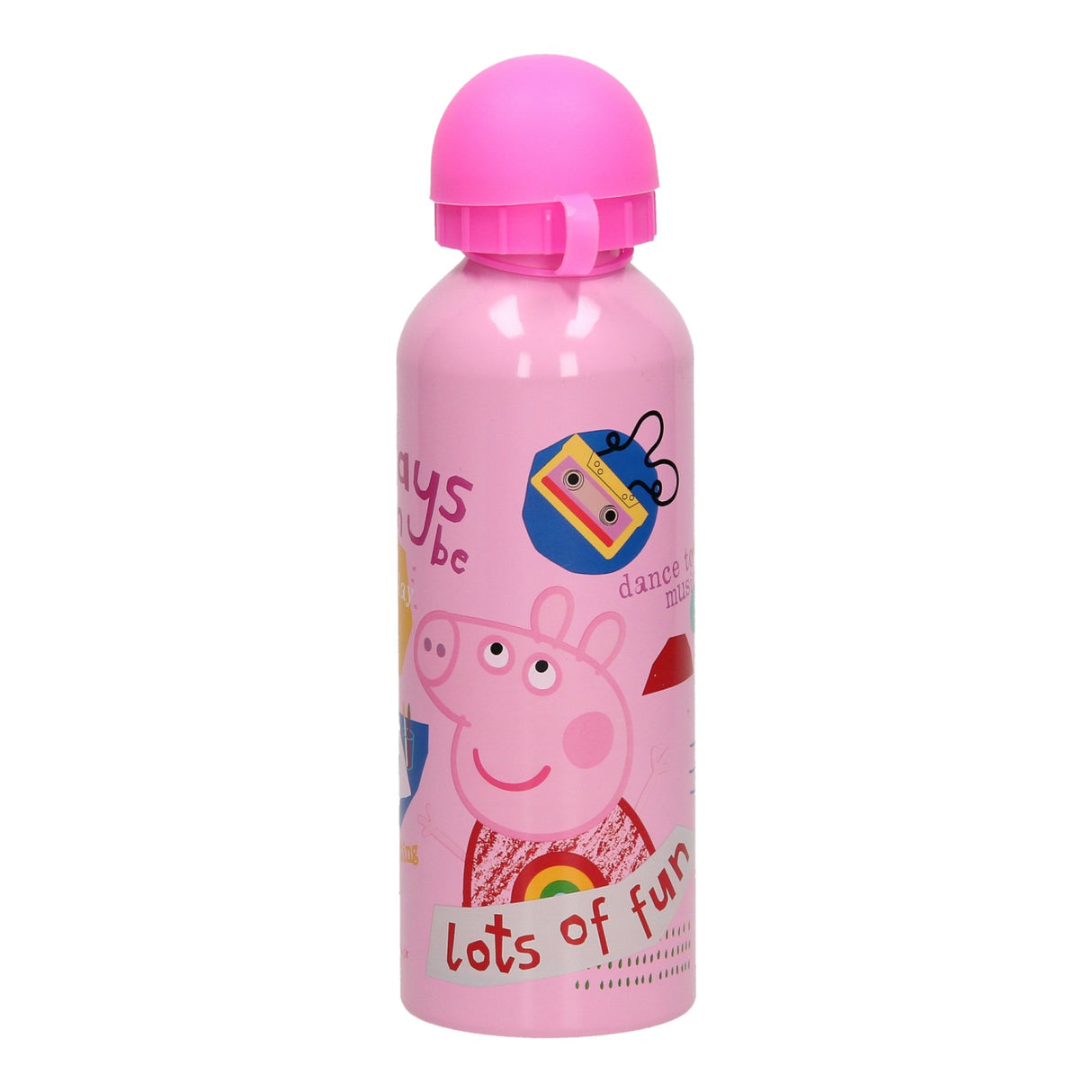 Licencias para niños Botella de aluminio beber Peppa Pig